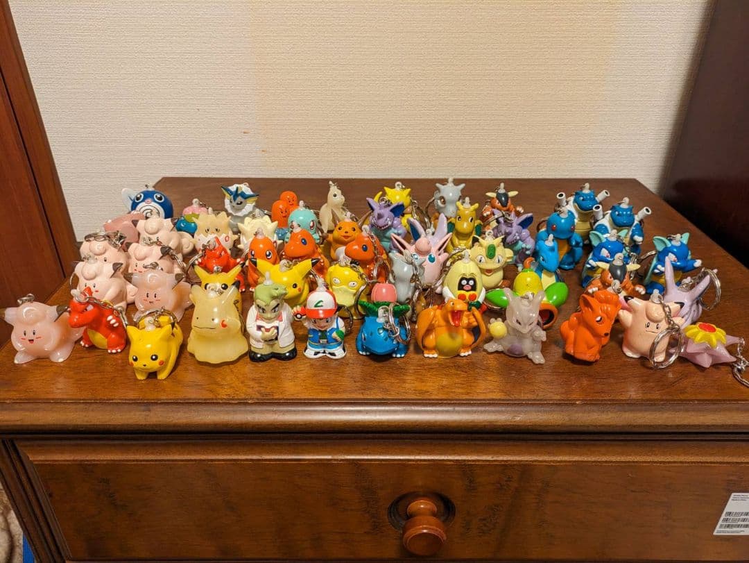 ポケットモンスター　フィギュアキーホルダー 初代