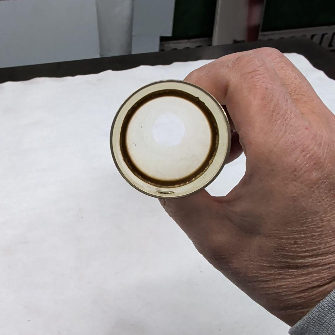 【ひろ工】紀ノ国屋45Φ用　真鍮サイレンサー38