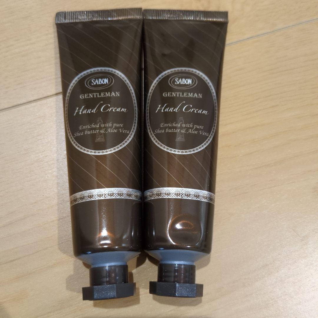 超希少SABONハンドクリーム　ジェントルマン 50ml×2