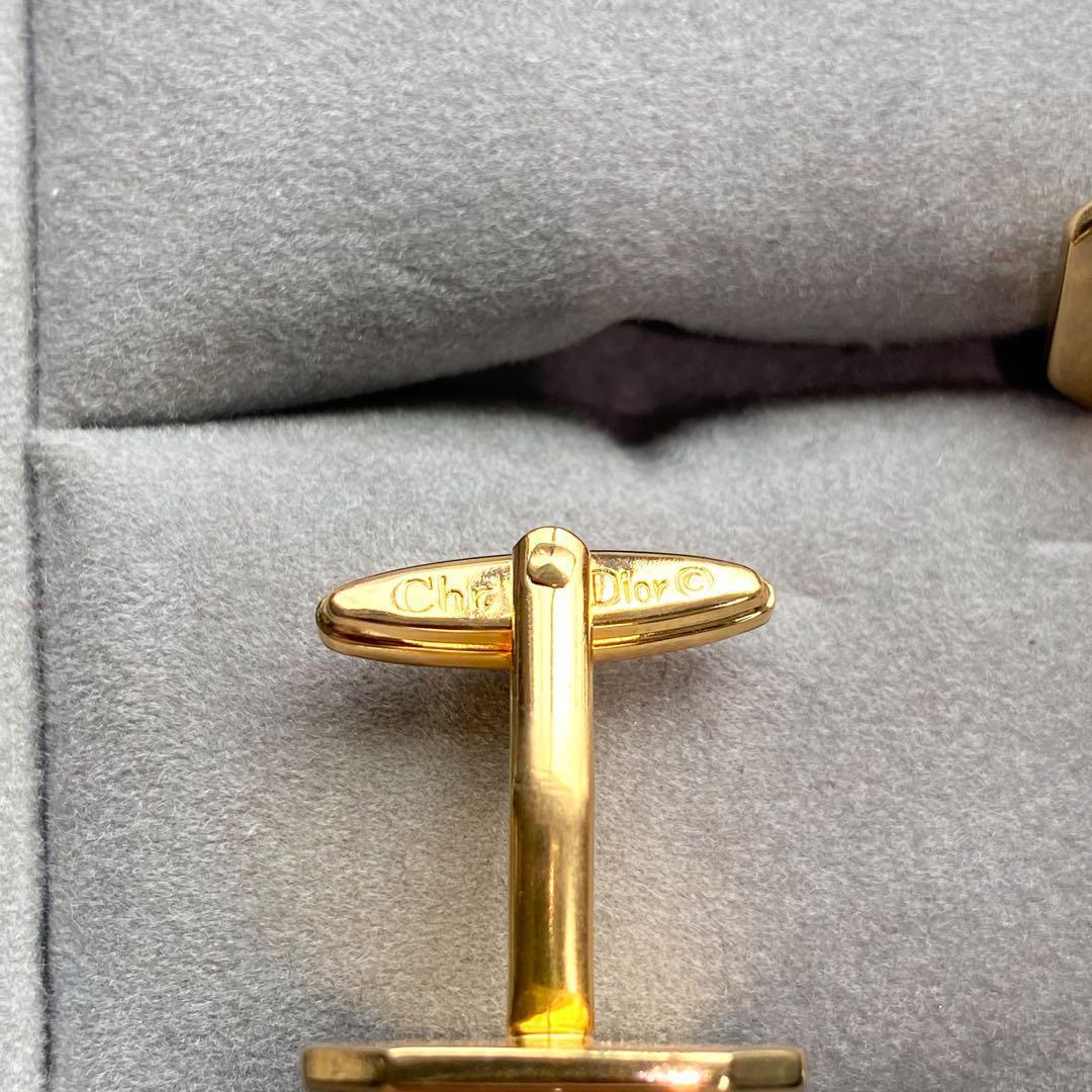 【未使用タグ付き】DIOR カフリンクス　ネクタイピン　２点セット