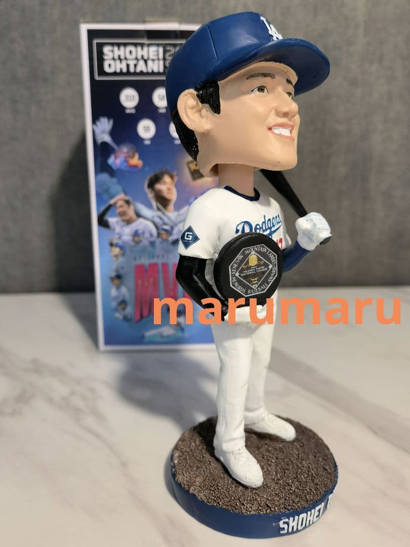 [本物]4月2日 4/2来場者限定 大谷翔平 2024 MVP ボブルヘッド ⑤