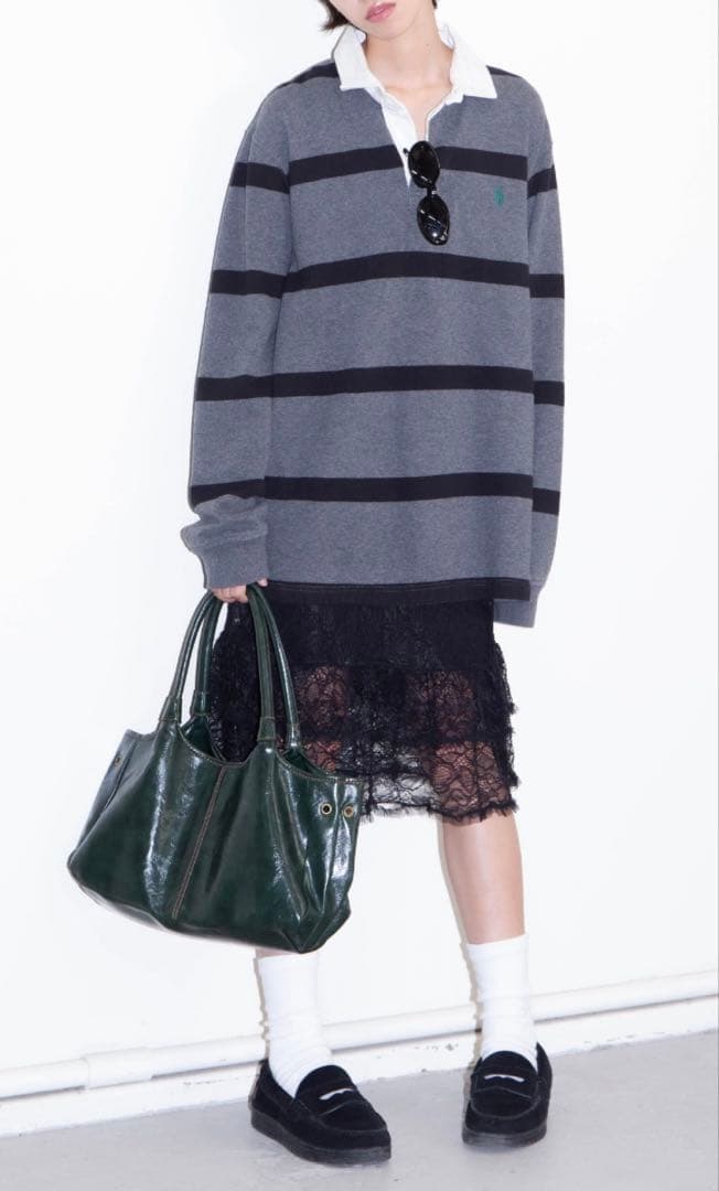 1990s Ralph Lauren ラガーシャツ クレリックポロシャツ