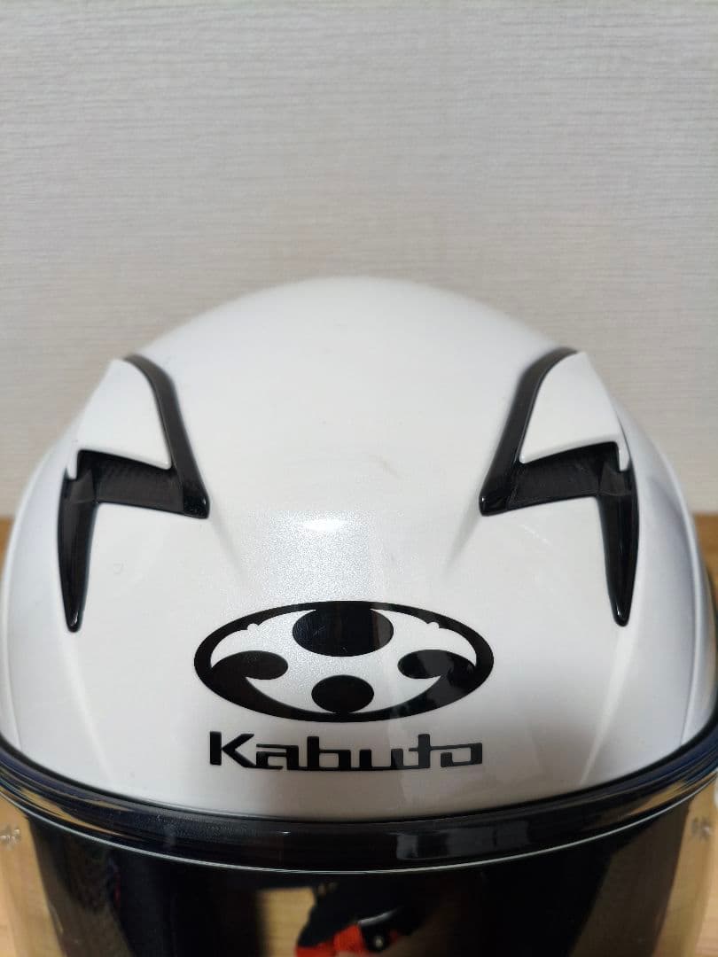 OGK Kabuto EXCEED-2 パールホワイト　ジェットヘルメット