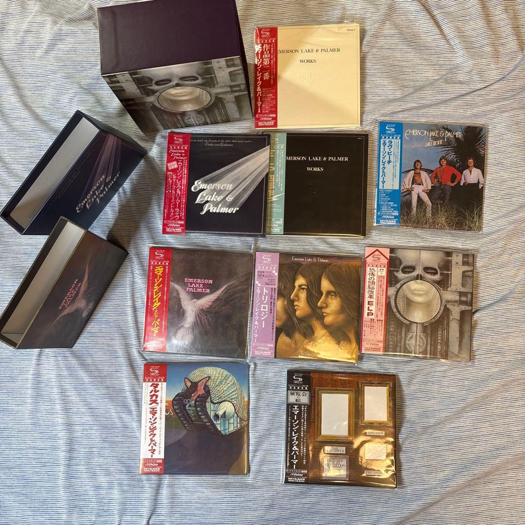 エマーソン・レイク・パーマー CDボックスセット　CD11枚【新品未使用】