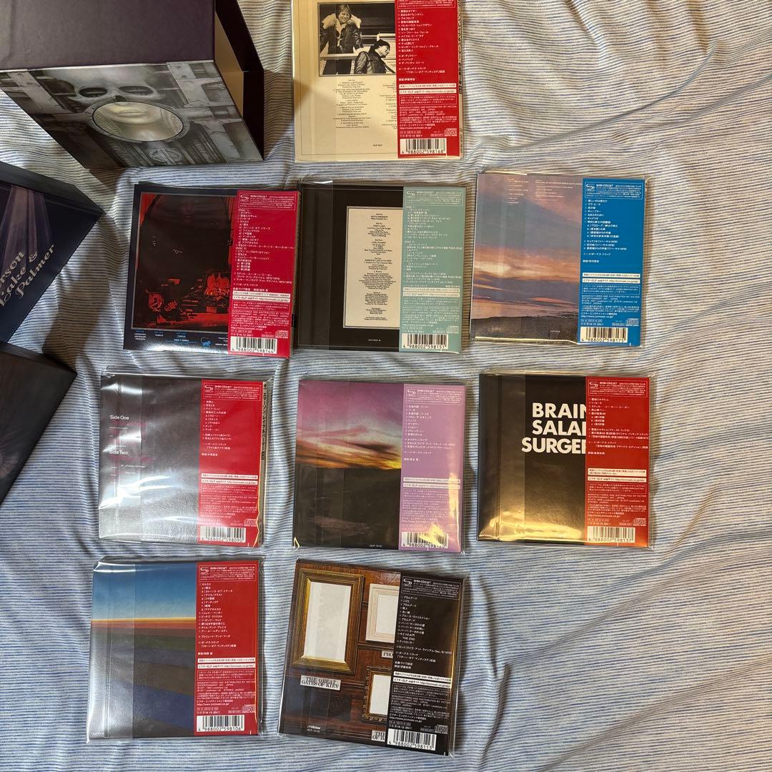 エマーソン・レイク・パーマー CDボックスセット　CD11枚【新品未使用】