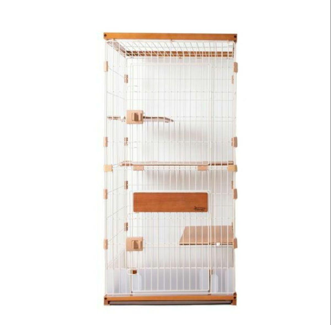 【極美品:使用期間2週間】ペットプロジャパン y キャットケージ