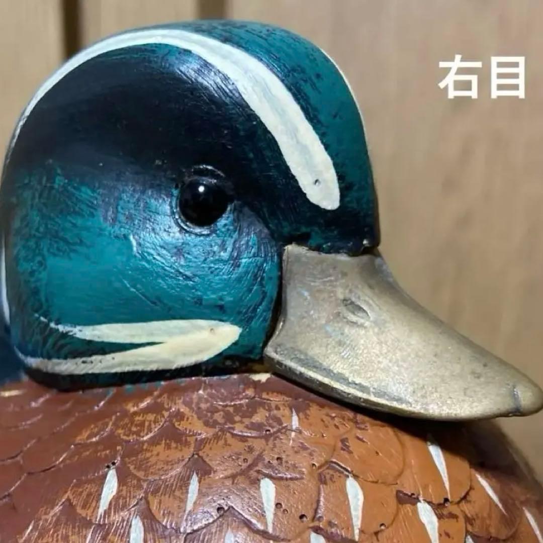 【ELLI MALEVOLTI 】エリー・マレヴォルティ・イタリア・手彫り・鴨