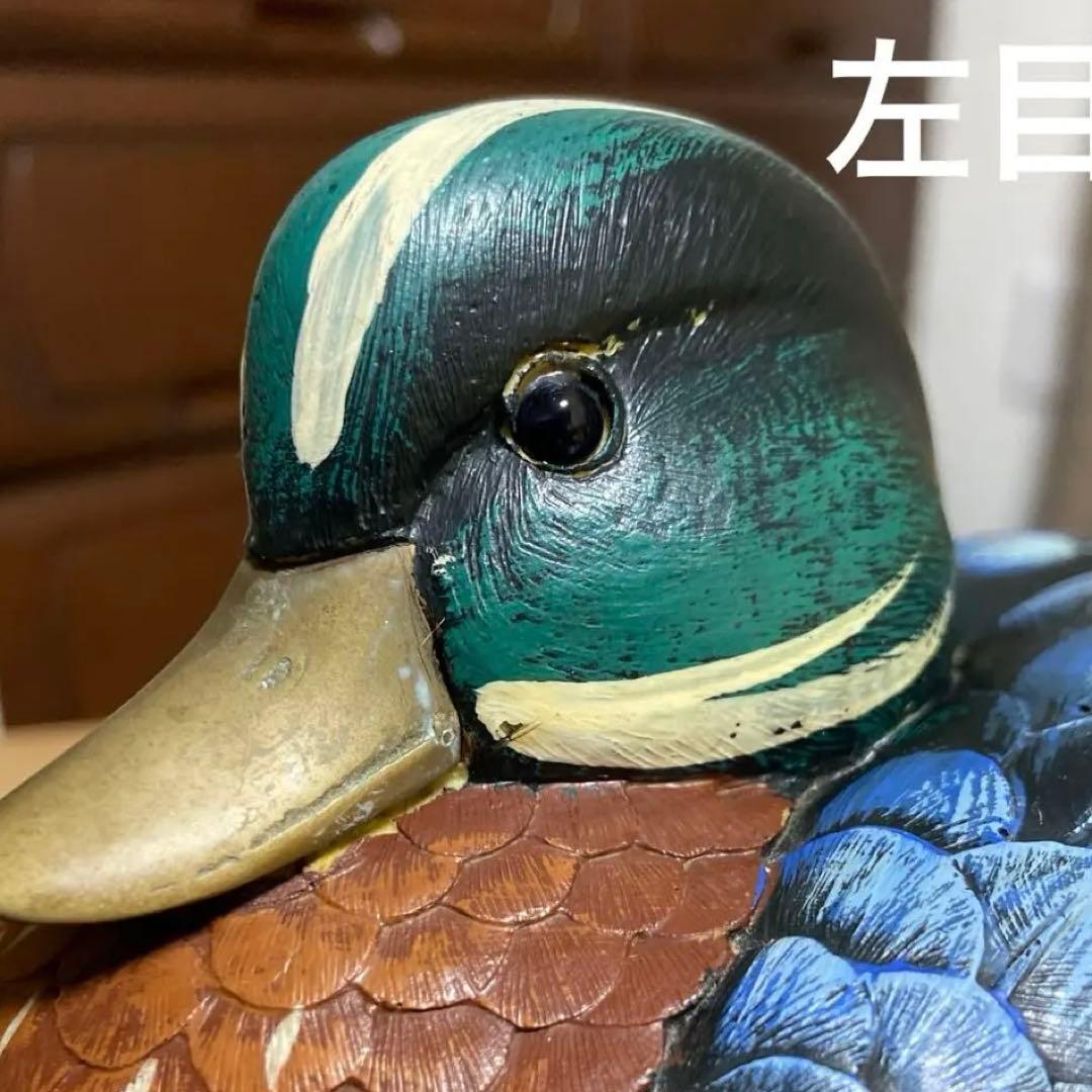 【ELLI MALEVOLTI 】エリー・マレヴォルティ・イタリア・手彫り・鴨