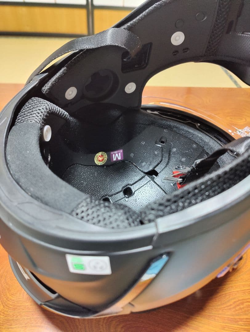 Kabuto F-17 フルフェイスヘルメット M フラットブラック