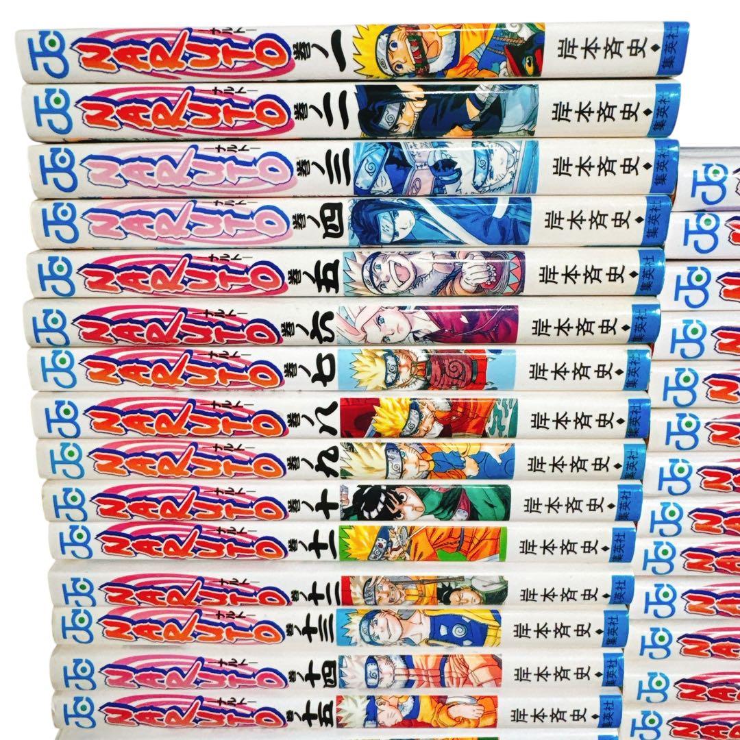 【コミック】NARUTO ナルト　全72巻+外伝　関連本4冊