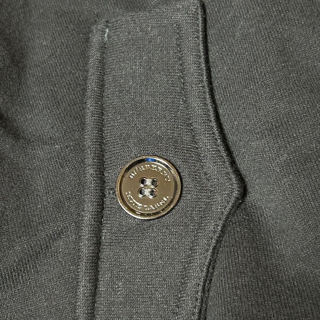✨年末SALE✨ BURBERRY LONDON ブラック フルジップパーカー