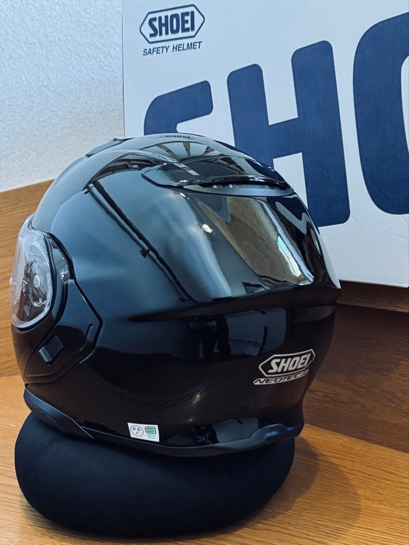 ★SHOEI NEOTEC3 システムヘルメット ネオテック3 ブラックLサイズ