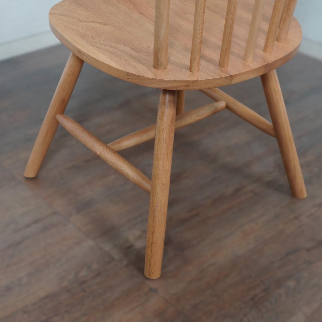 ◆セール◆【新品】天然木　ウィンザーチェア　2脚 ダイニングチェア　アウトレット