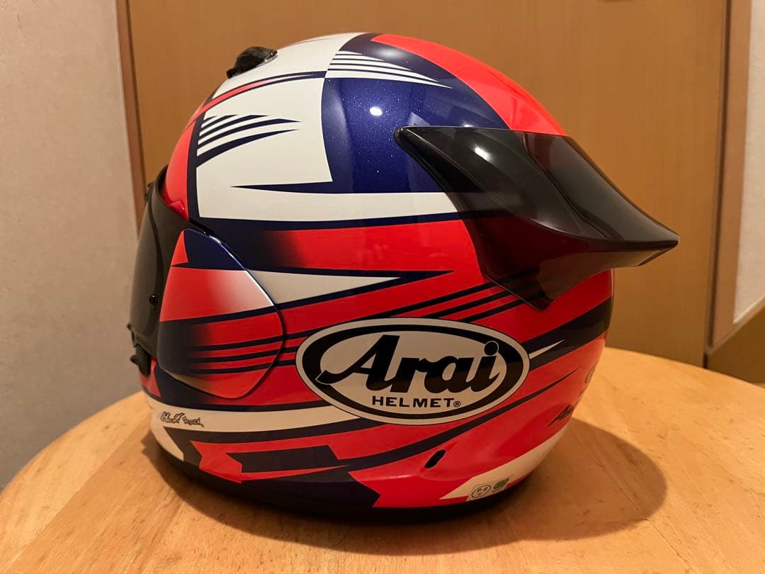 Arai フルフェイスヘルメット 赤・白・青