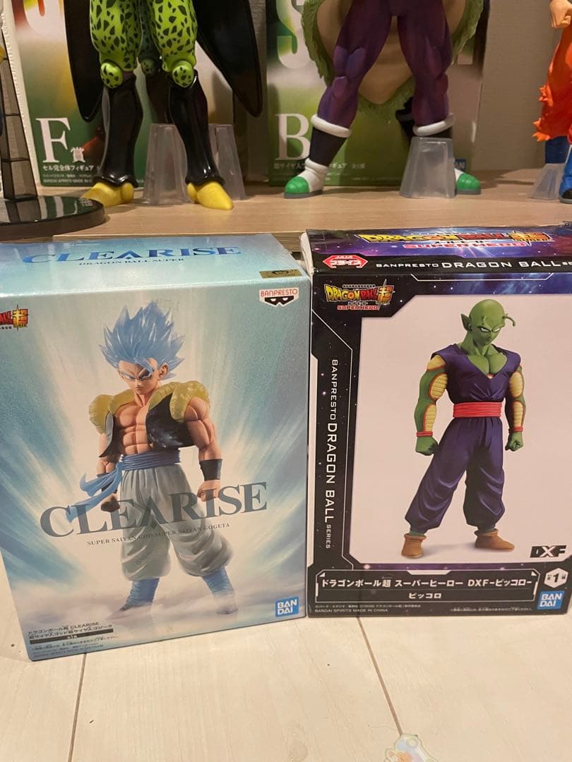 ドラゴンボール 一番くじ　フィギュア　セル　ブロリー　身勝手の極意　孫悟空