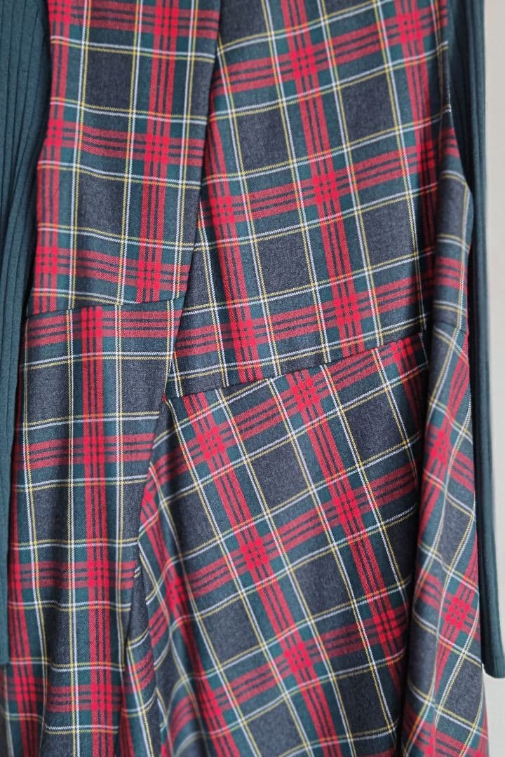 CRESCENT チェックジャンパースカート