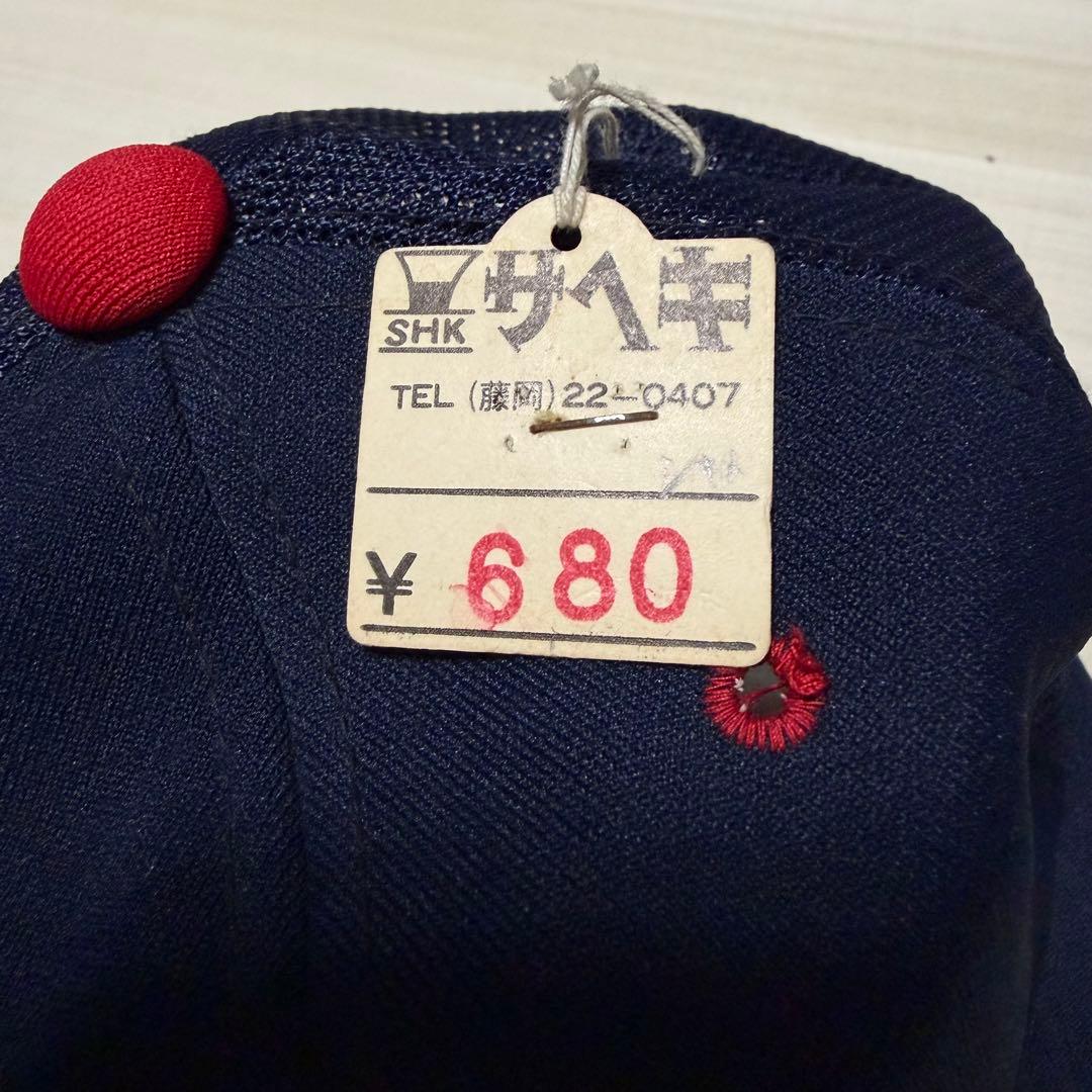 70s 当時物　ロッテオリオンズ(現千葉ロッテ)メッシュキャップ　サイズ55