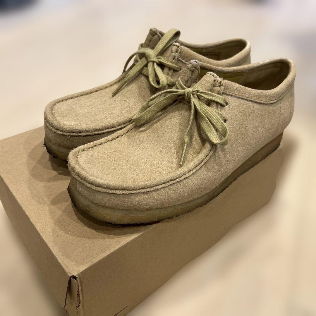 Clarks wallabee Hair On /ワラビーヘアーオンハラコレザー