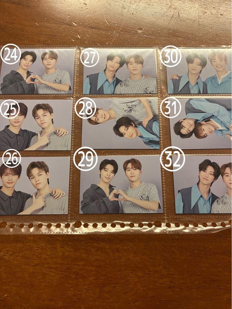 SEVENTEEN SVT ドーム トレカ　ペア　ボカチ　ヒポチ　パフォチ