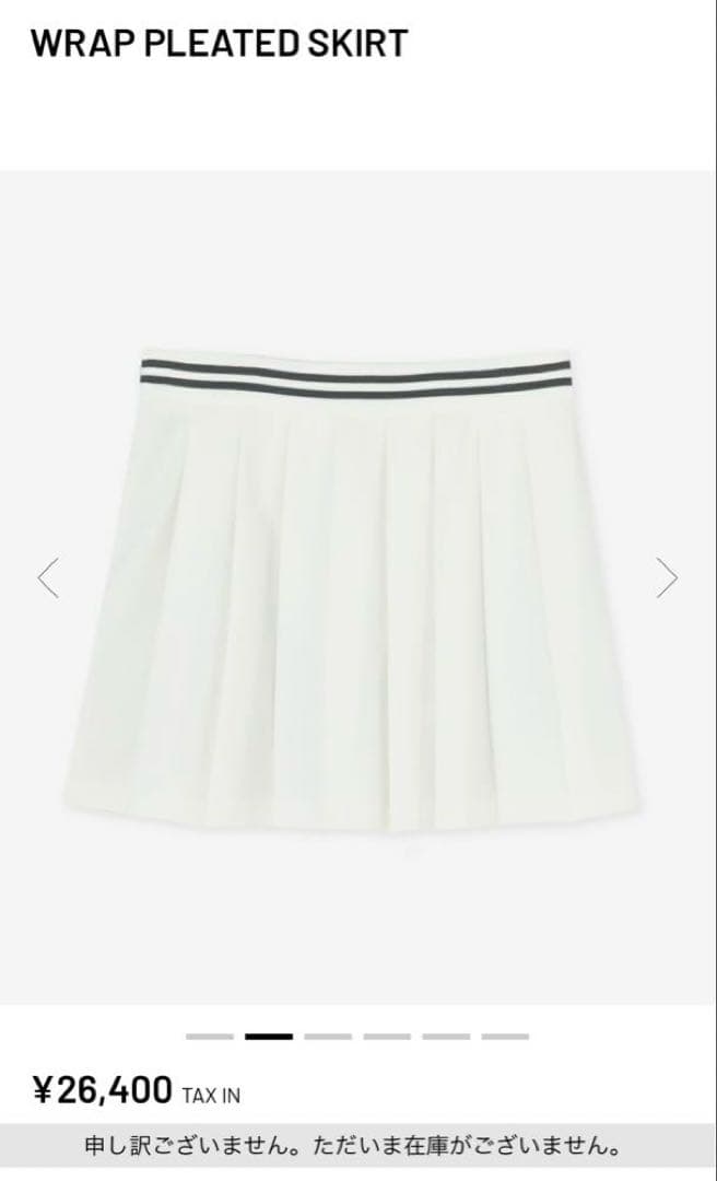 【未使用新品】TFW49　レディースゴルフウェア　スカート