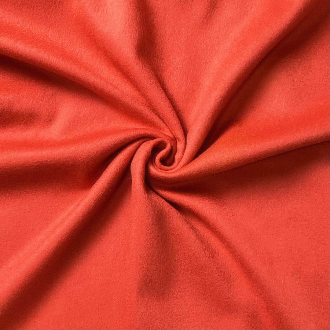 1値下げ中COLOMBO コロンボ 高級カシミヤ 大判マフラーストール オレンジ