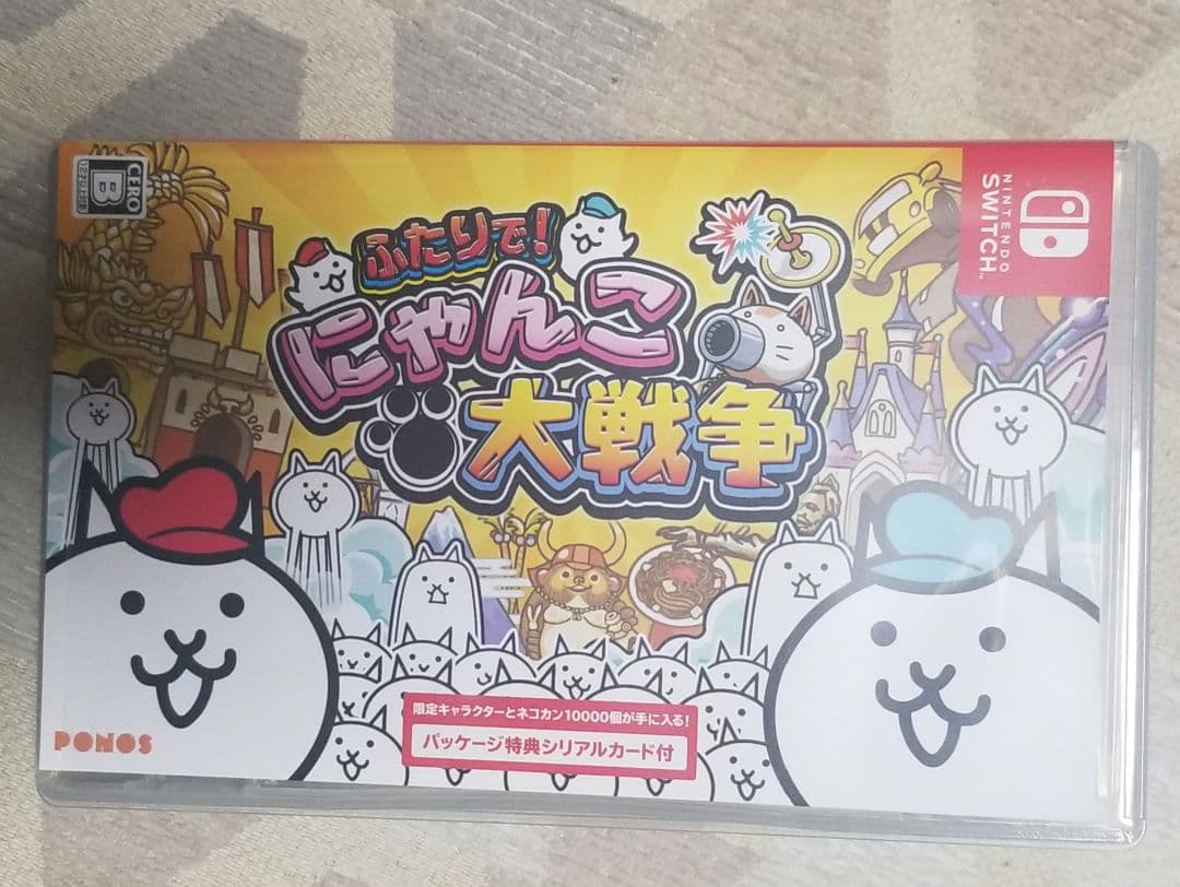 switchにゃんこ大戦争スイッチソフト