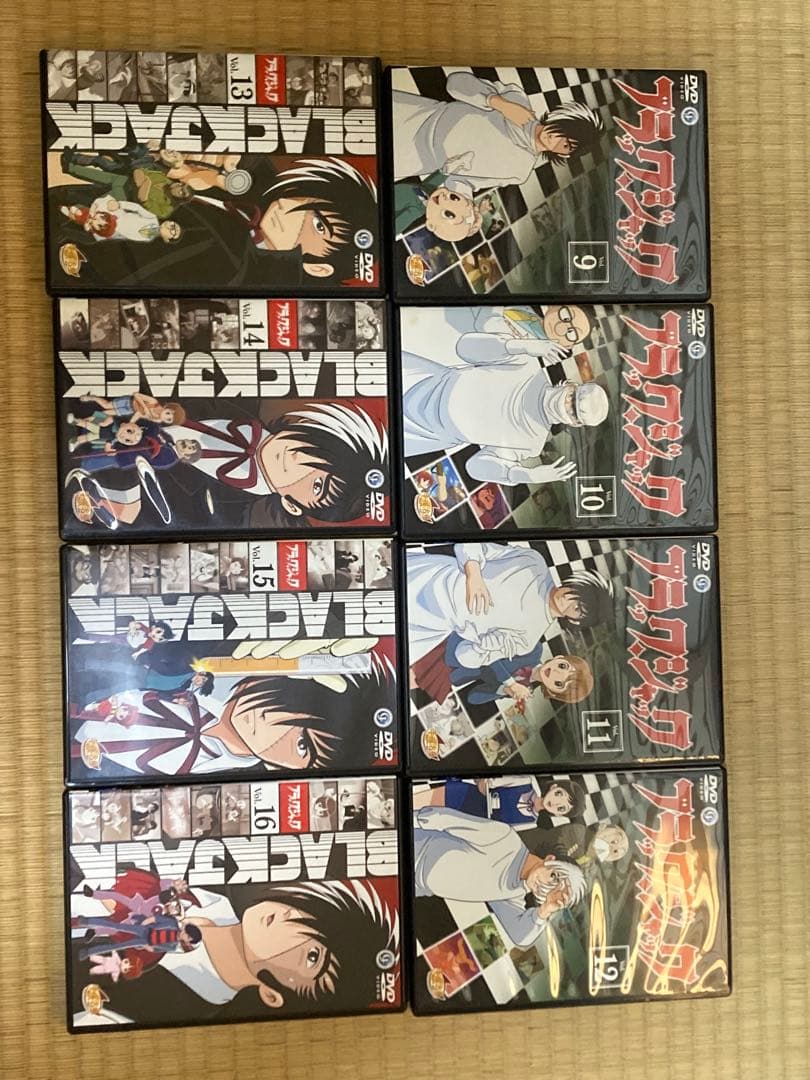 TVアニメ版　ブラックジャックDVD全２１巻セット　初回限定BOX付き