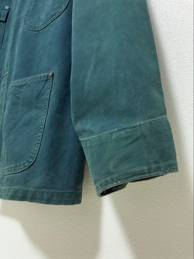 Carhartt94年製CU1055チョアコートTeal Blue USA製XL