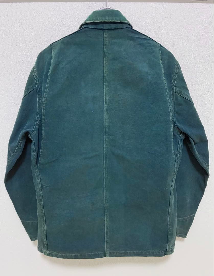 Carhartt94年製CU1055チョアコートTeal Blue USA製XL