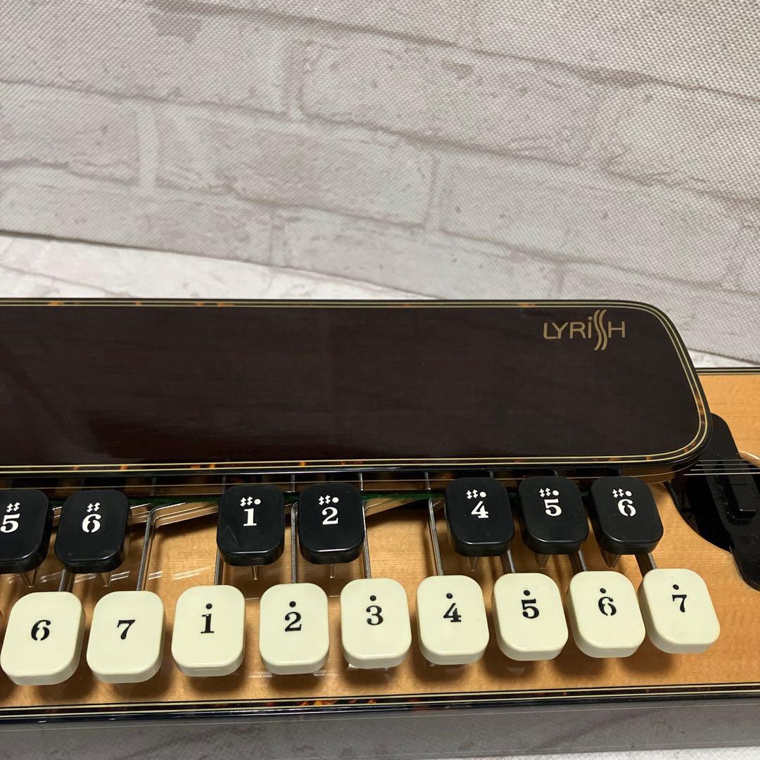 現状品　ライリッシュ 大正琴 LSS200 Lyrissh ソフトケース付き