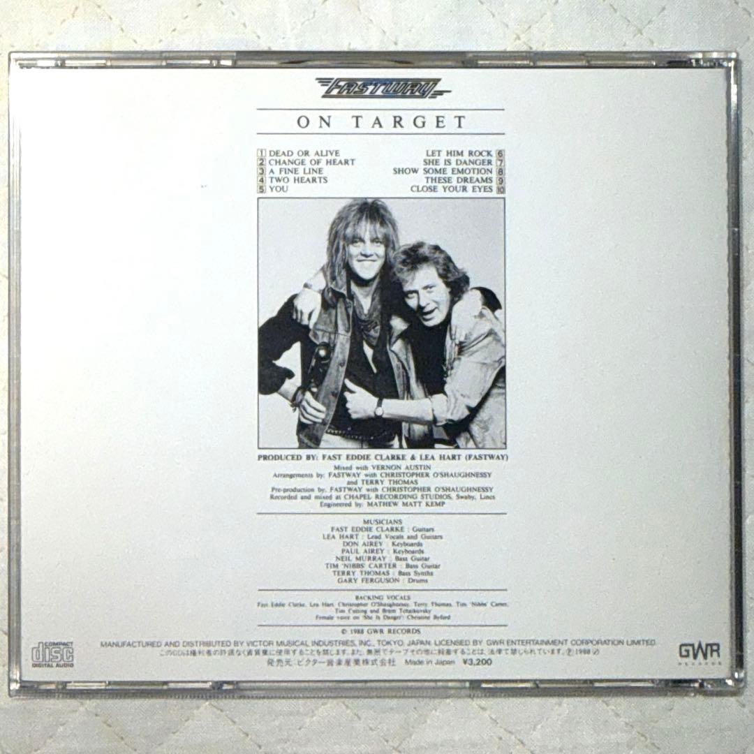 FASTWAY / ファストウェイ / ON TARGET / Lea Hart