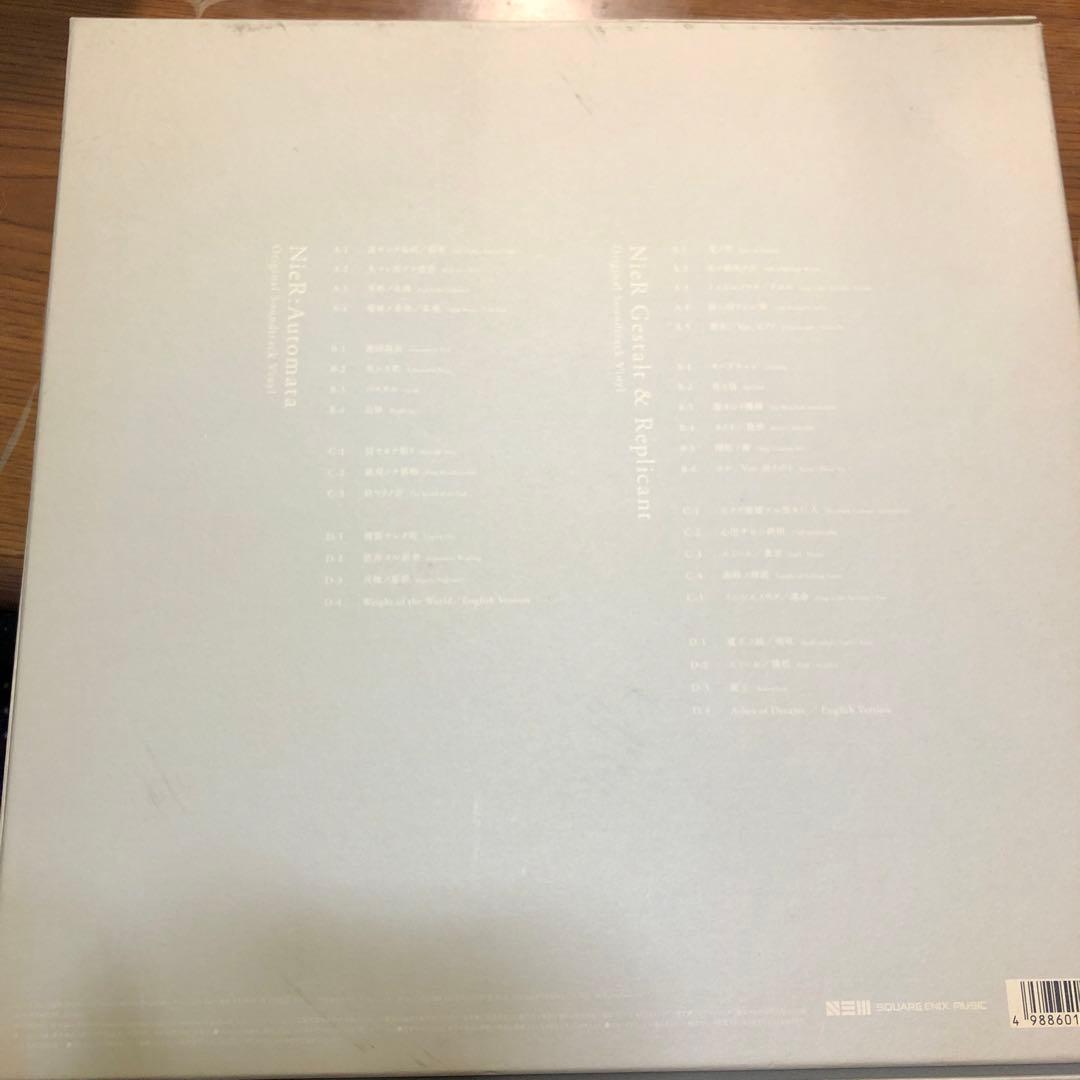 ニーアオートマタ ニーアレプリカント オリジナルサウンドトラック レコードBOX