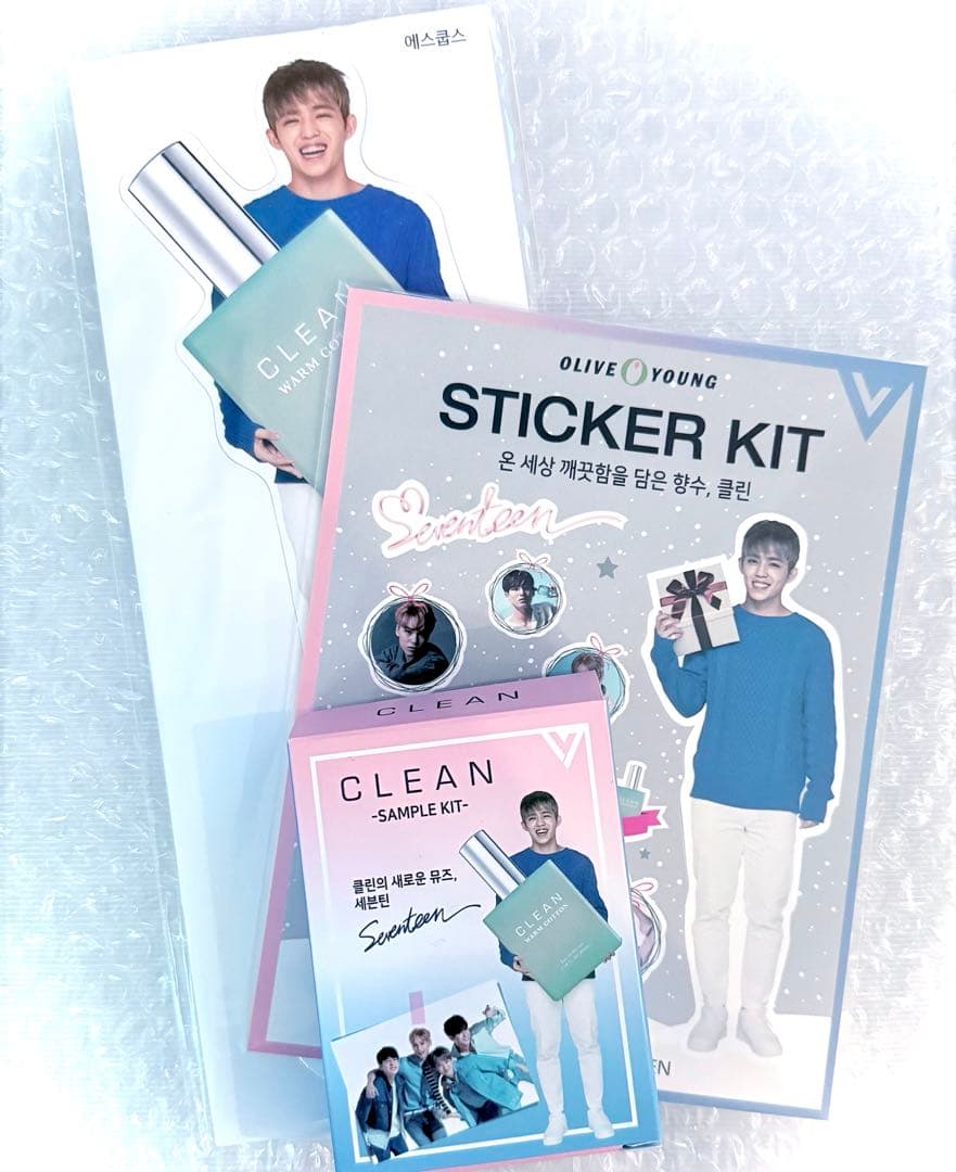 SEVENTEEN CLEAN クリーン エスクプス スタンド 等身 パネル