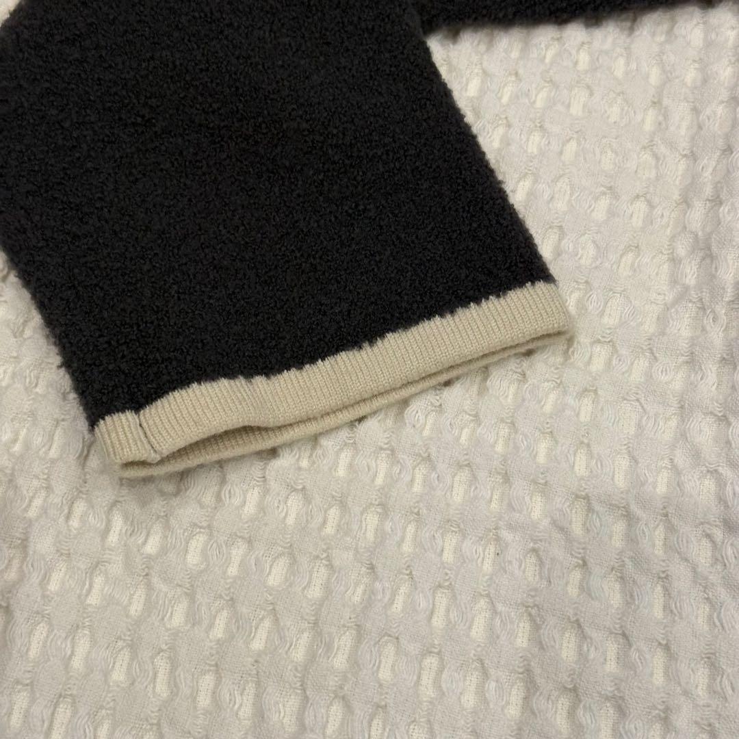 23区 ミニブークレ ニット ジャケット オンワード樫山