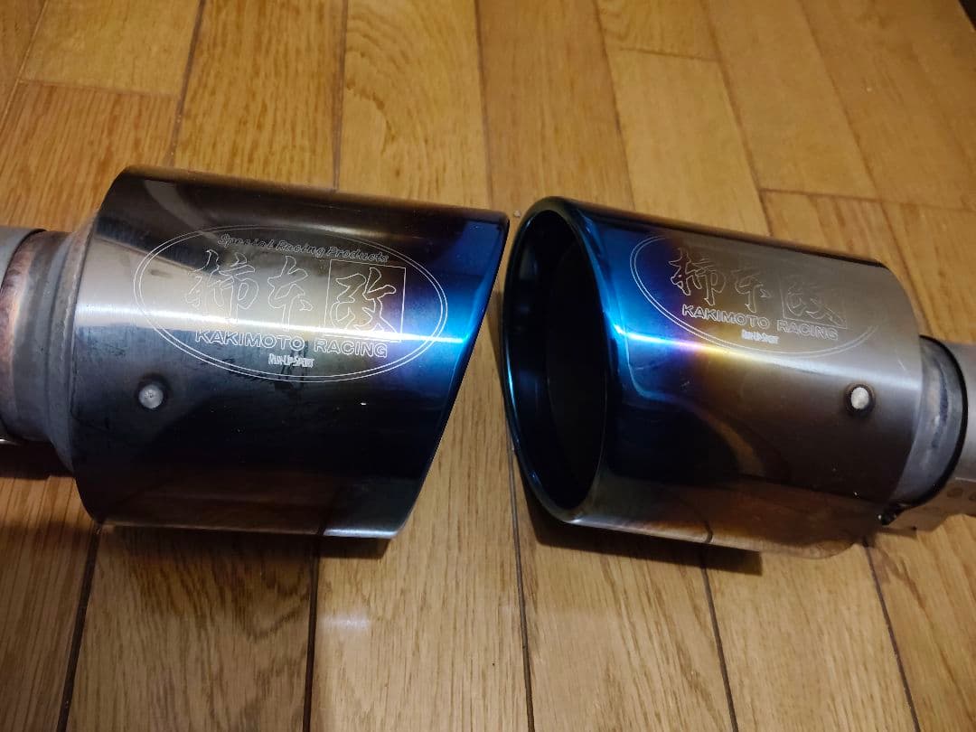 柿本改マフラー　Class KR チタンフェイステール MAZDA3、CX-30