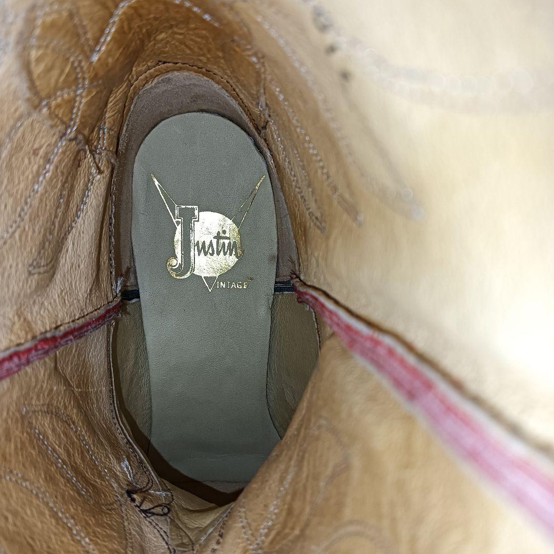 k*i様 ☆オークション新品Justin ジャスティン　　ヴィンテージ　デッドス