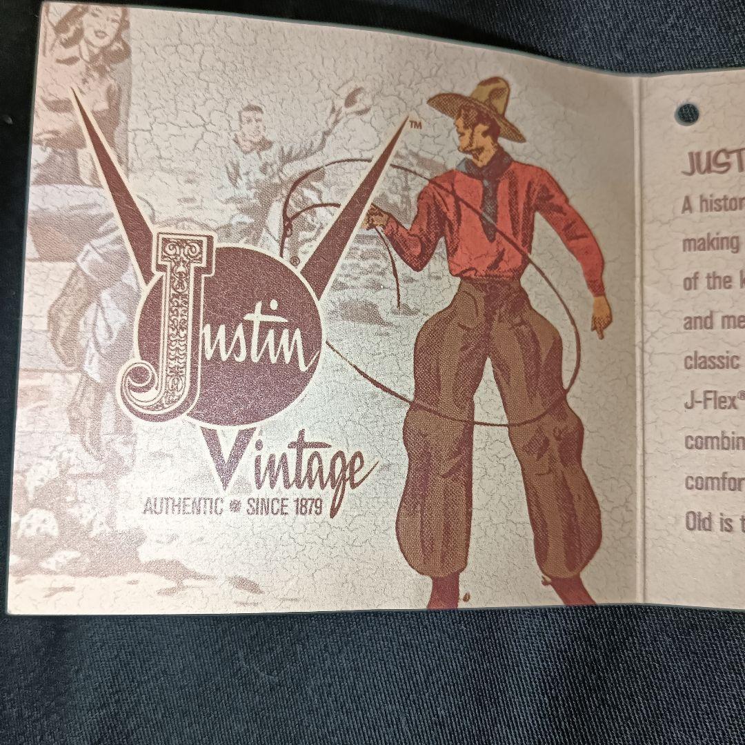 k*i様 ☆オークション新品Justin ジャスティン　　ヴィンテージ　デッドス