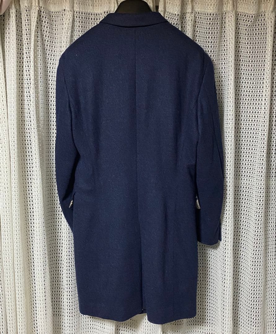 機関車プリント　チェスターコート　ポールスミスコレクション　Paul Smith