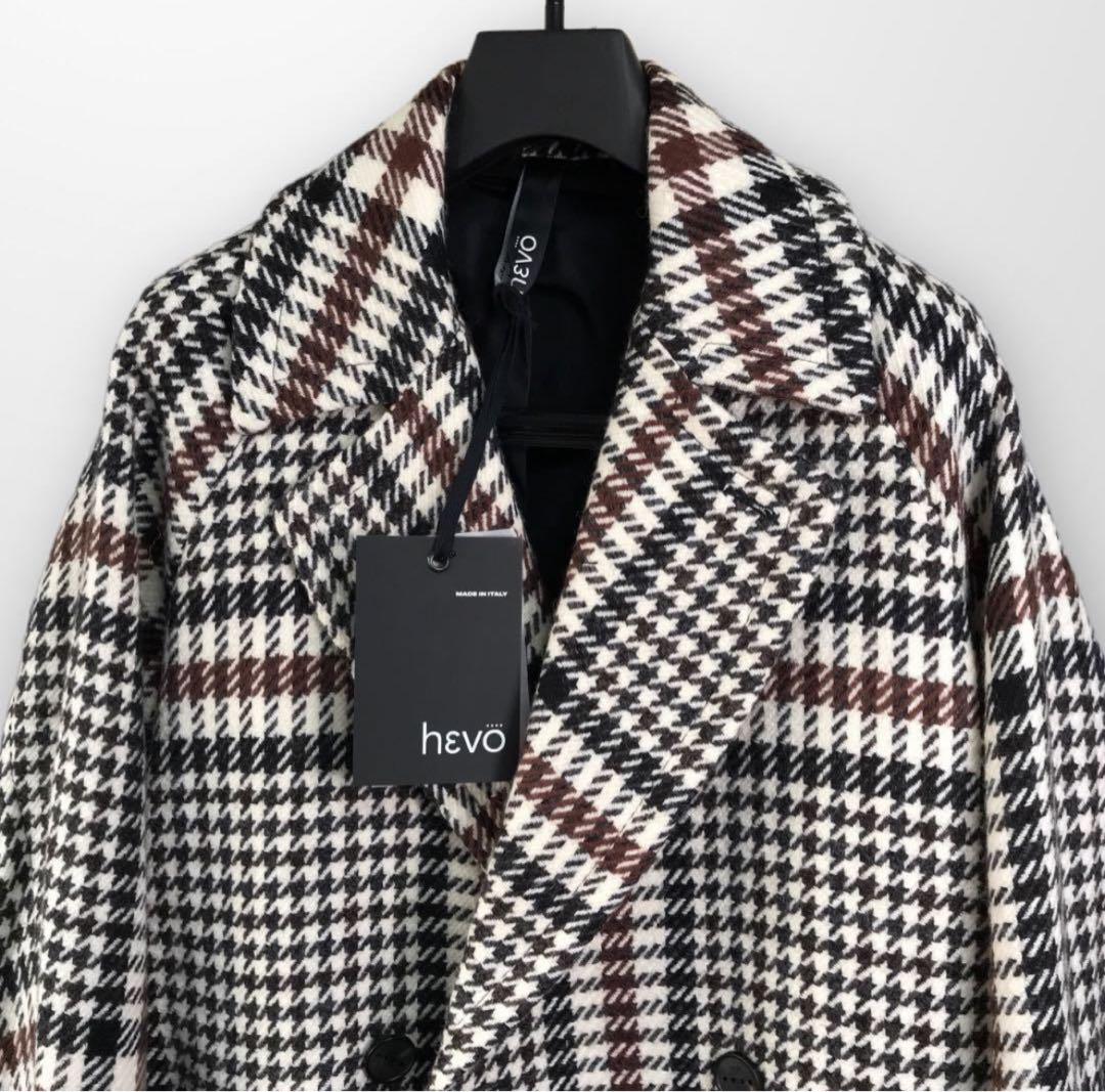 【希少】HEVO BRINDISI ウールコート 44 中村達也氏着用