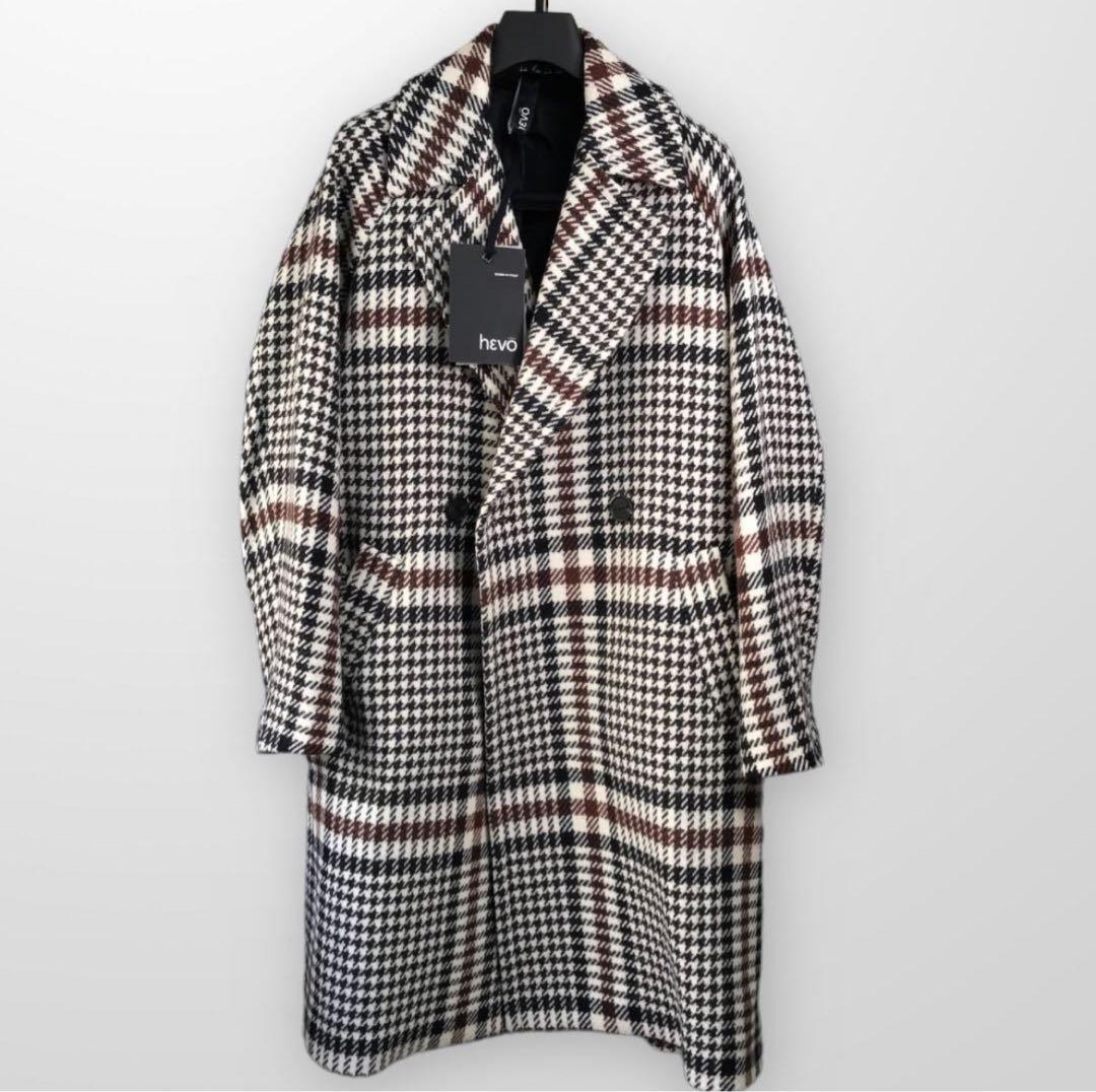 【希少】HEVO BRINDISI ウールコート 44 中村達也氏着用