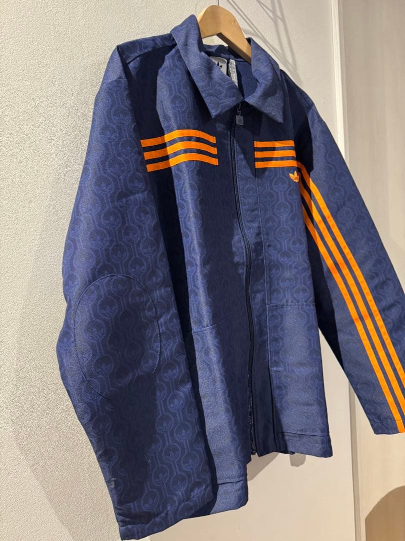 新品adidas originals 70S クラブジャケット　ナイトインディゴ