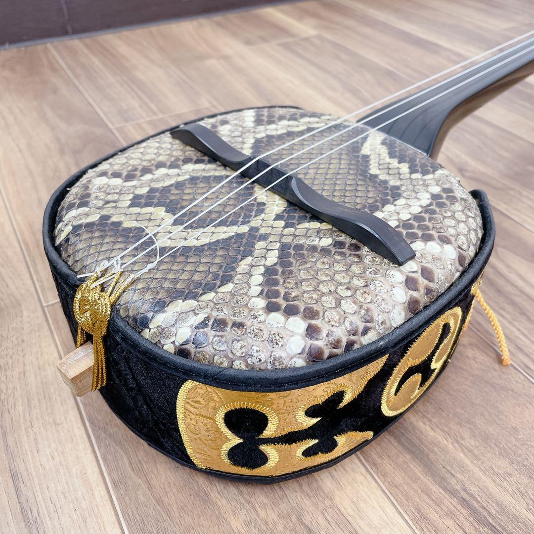 沖縄 三線 蛇皮 民謡 和楽器