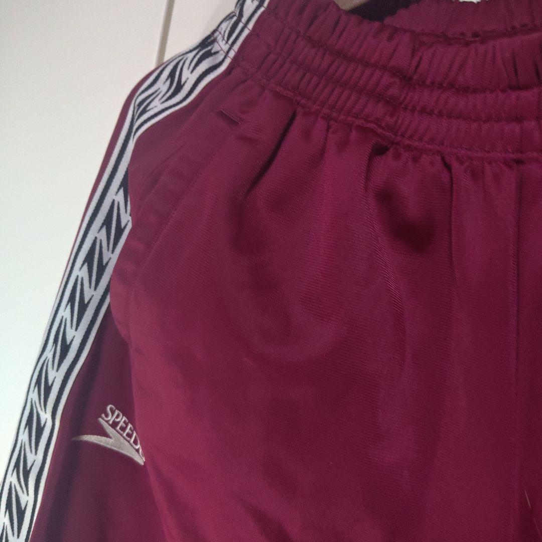 【閲覧数137】【上O下L】SPEEDO ワインレッド ジャージ