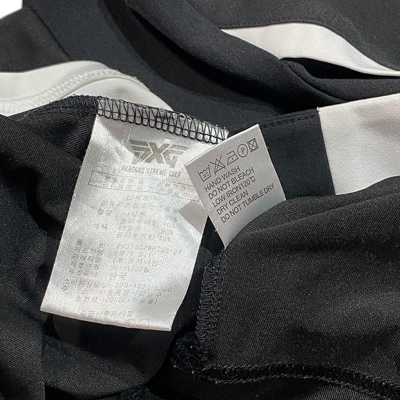 PXG ピーエックスジー ゴルフ ノースリーブ スカート セットアップ S 黒