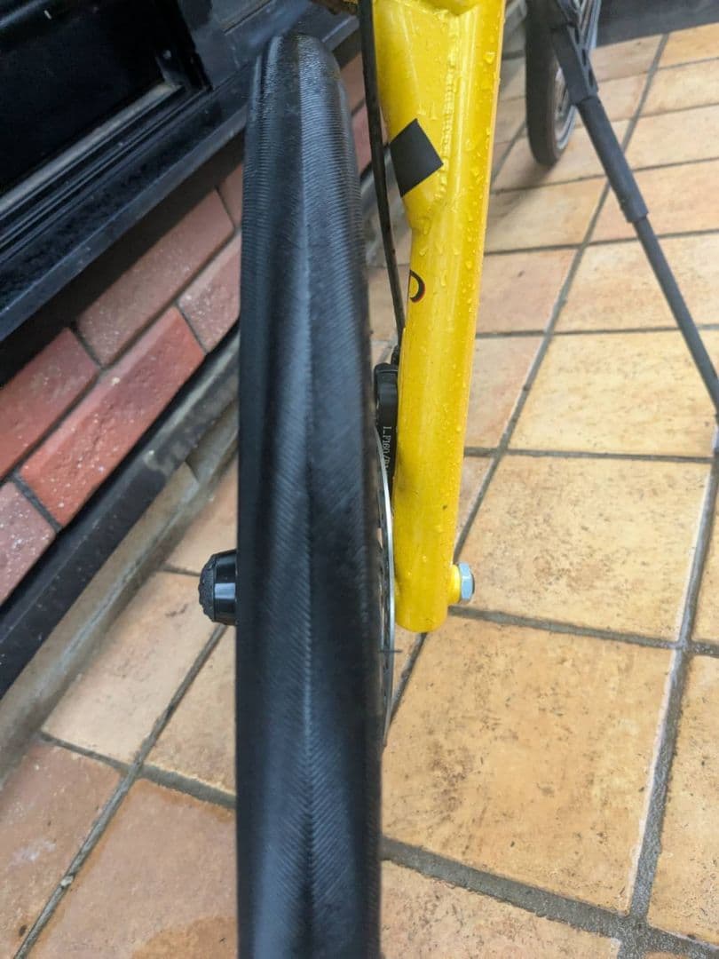 PROGRESSIVE 片持フォークリカンベント 　スラム→シマノコンポ載替