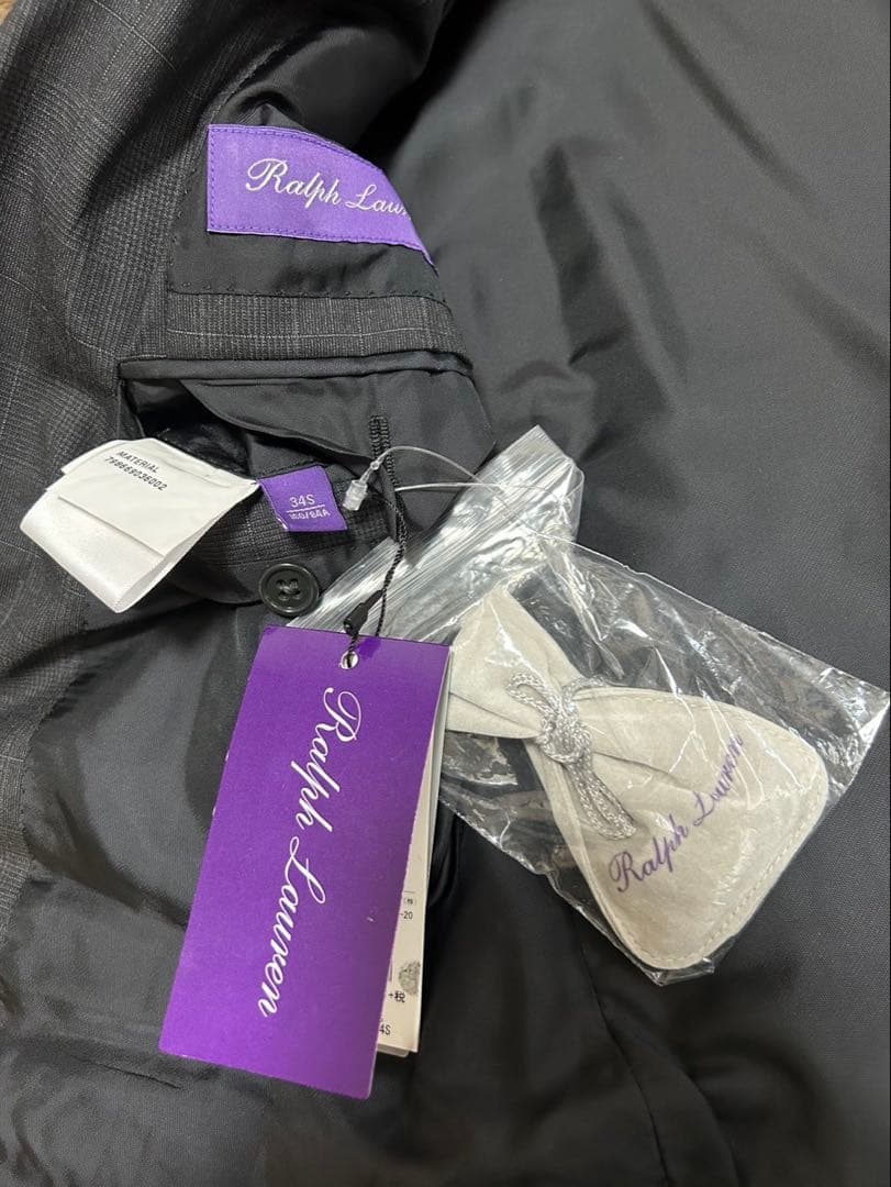 RalphLauren PurpleLabel スーツセットアップ34S 新品