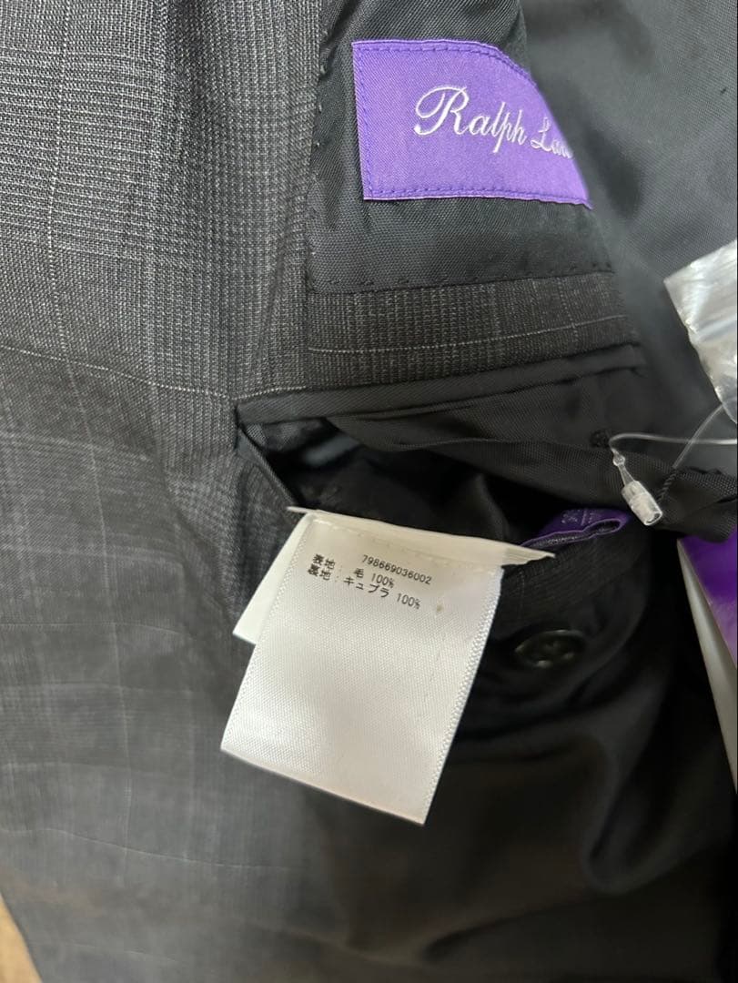 RalphLauren PurpleLabel スーツセットアップ34S 新品