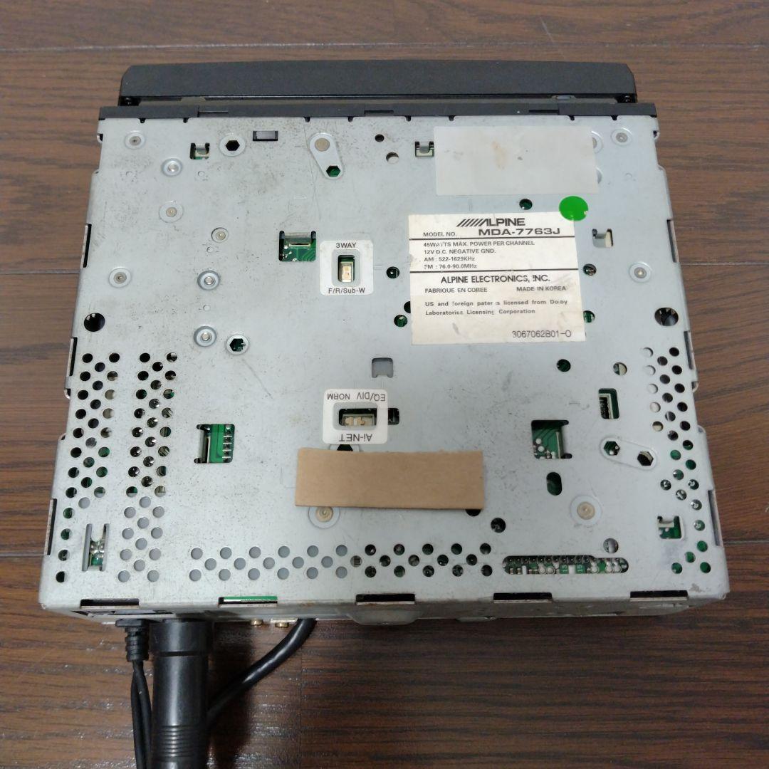 ALPINE MDA-7763J 名機 希少