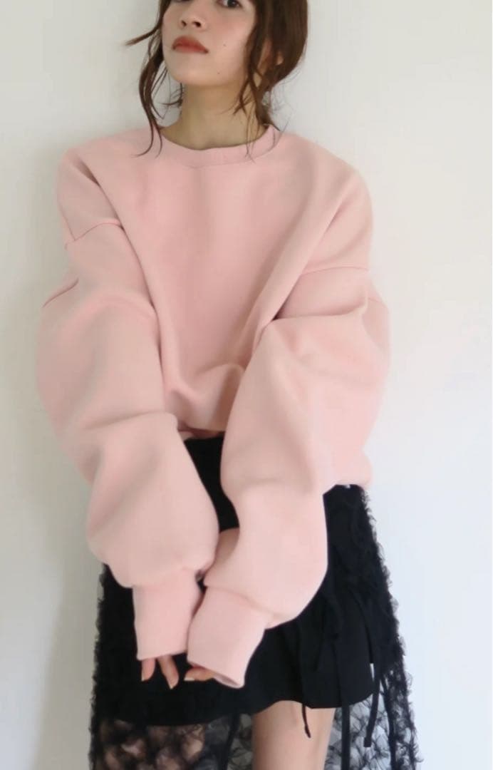 もか　miiesmiim スウェット　ピンク