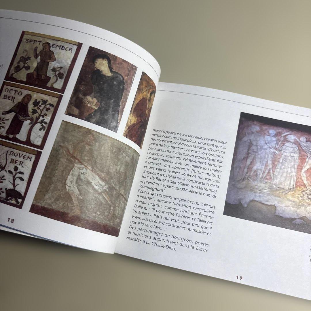 Fresques du Moyen Age 中世のフレスク　フランス語版